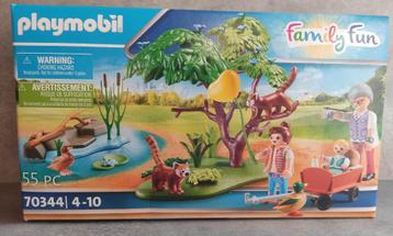 playmobil 70344 rode panda's in het buitenverblijf