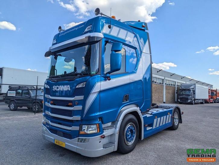 Scania R410 4x2 Highline Euro6C - PTO - Hydrauliek -  Dubbel, Auto's, Vrachtwagens, ABS, Climate control, Cruise Control, Electronic Stability Program (ESP)