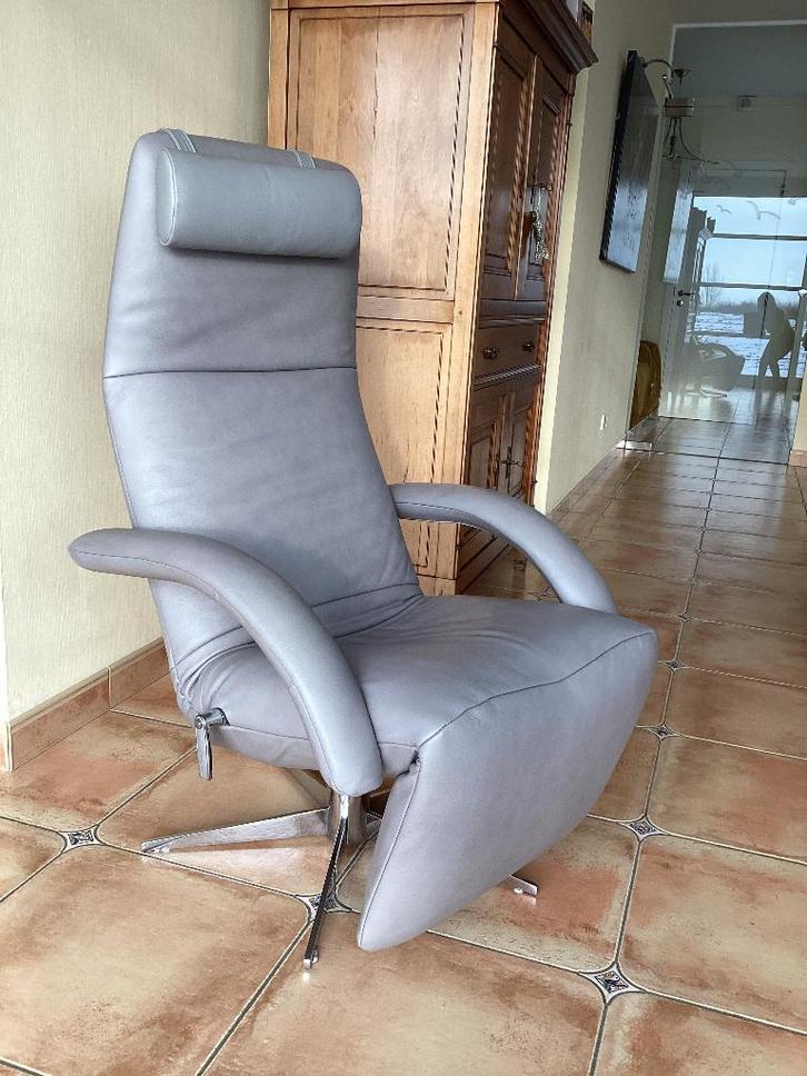 Recent Jori Relax+coussin Yoga mono-move, Maison & Meubles, Fauteuils, Comme neuf, Cuir, Enlèvement