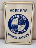Voeders maertens diksmuide blik bord 1954, Verzamelen, Ophalen of Verzenden, Zo goed als nieuw