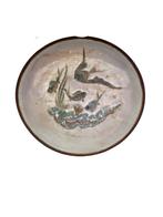 Set van 3 vintage bekers — Geëmailleerd koper — Fish, Ophalen of Verzenden