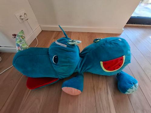Lilliputiens Grote activiteitenknuffel Marius De Neushoorn, Kinderen en Baby's, Speelgoed | Knuffels en Pluche, Zo goed als nieuw
