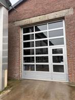 2372. Roldeur met loopdeur, Enlèvement, Utilisé, Verre