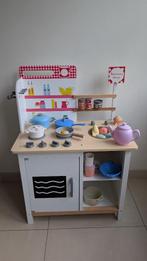 Speelkeukentje met toebehoren, Kinderen en Baby's, Ophalen, Gebruikt, Hout, Speelkeuken