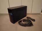 Bose acoustimass serie 3 + kabelboom en kabels naar speakers, 60 à 120 watts, Utilisé, Bose, Subwoofer