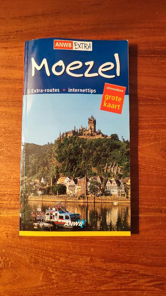 Reisgids Moezel ANWB Extra met kaart, Boeken, Reisgidsen, Gelezen, ANWB, Ophalen of Verzenden