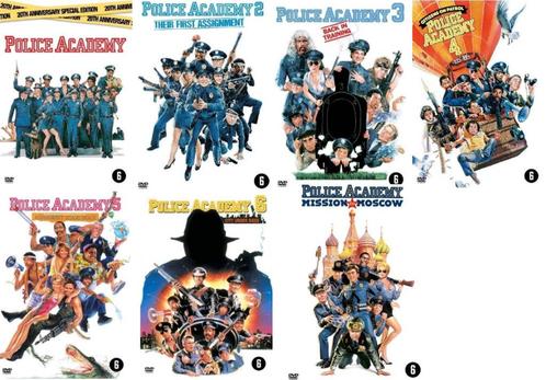 Police Academy Collectie 7 films Dvd, Cd's en Dvd's, Dvd's | Komedie, Gebruikt, Vanaf 6 jaar, Ophalen of Verzenden