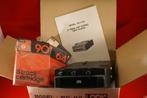 vintage 8 track auto stereo cassette speler 3 tapes, Ophalen of Verzenden