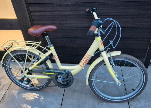 Fiets Bike Fun Kids You Go Girl 20" geel, Fietsen en Brommers, Fietsen | Kinderfietsjes, Zo goed als nieuw, 20 inch of meer, Ophalen