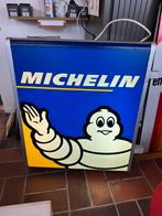 MICHELIN oude reclame lichtbak, Verzamelen, Ophalen, Gebruikt, Lichtbak of (neon) lamp