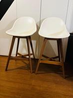 Ikea hoge stoel (2), Huis en Inrichting, Stoelen, Gebruikt, Twee, Wit, Ophalen