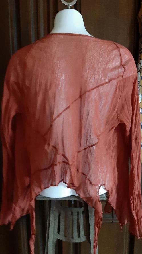 Semi transparant vakantie vestje roes tu als nieuw, Kleding | Dames, Jasjes, Kostuums en Pakken, Zo goed als nieuw, Jasje, Maat 38/40 (M)