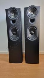 Kef Q7 dans la couleur élégante originale Black Ash, Autres marques, Enlèvement ou Envoi, Comme neuf, Haut-parleurs Frontaux, Arrière ou Stéréo