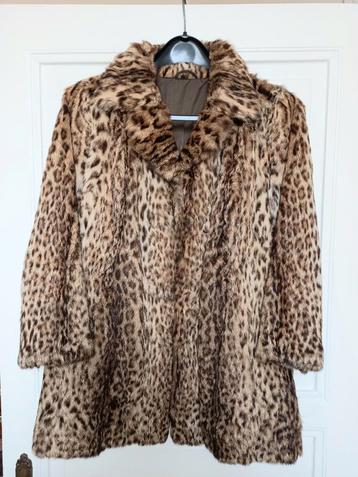 OCELOT/LÉOPARD. Manteau/veste Bond authentique, rare. Taille