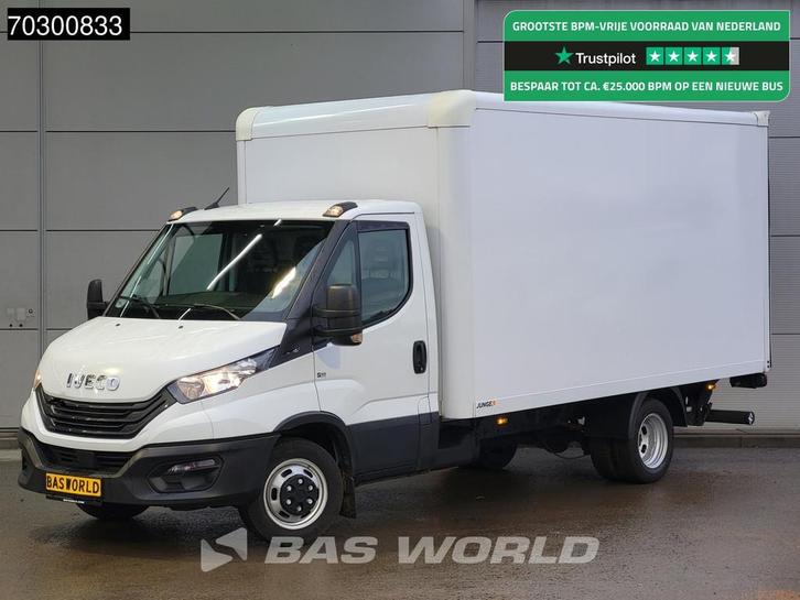 Iveco Daily 35C16 Laadklep Dubbellucht Bakwagen 160PK Airco, Auto's, Bestelwagens en Lichte vracht, Bedrijf, Te koop, Airconditioning