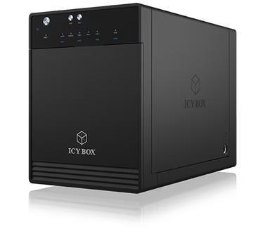 NAS ICY Box IB-3740-C31, Computers en Software, NAS, Zo goed als nieuw, Ophalen of Verzenden