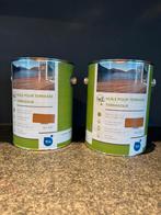 Terrasolie Axil 2,5 L Garapa 2 stuks, Ophalen, Nieuw, Hardhout