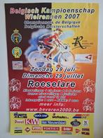 Poster Belgisch kampioenschap wielrennen 2007, Verzamelen, Ophalen of Verzenden, Zo goed als nieuw