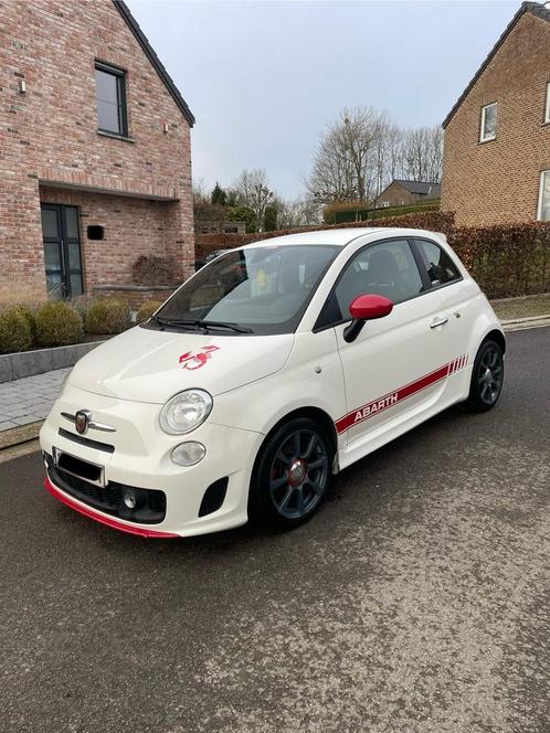 Fiat 500 Abarth, Auto's, Abarth, Particulier, Benzine, 3 deurs, Handgeschakeld, Wit