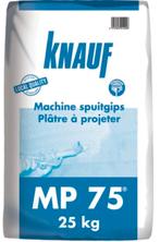 6 x sacs plâtre à projeter Knauf MP 75, Ophalen, Nieuw