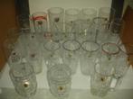 26 varia bierglazen van Jupiler aan 0,50 en 1,00 € stuk, Verzamelen, Glas of Glazen, Ophalen of Verzenden, Zo goed als nieuw, Jupiler