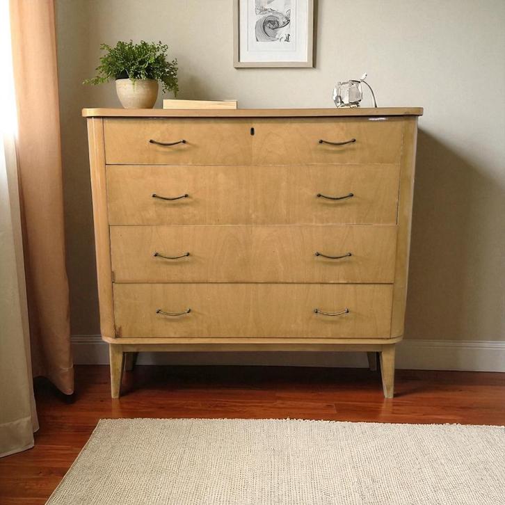 Vintage commode / ladekastje / kastje, Kinderen en Baby's, Kinderkamer | Commodes en Kasten, Commode, Ophalen of Verzenden