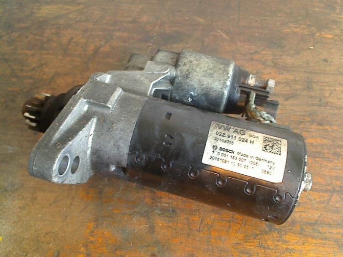 Startmotor van een Volkswagen Transporter, Auto-onderdelen, Motor en Toebehoren, Volkswagen, Gebruikt, 3 maanden garantie, Ophalen of Verzenden