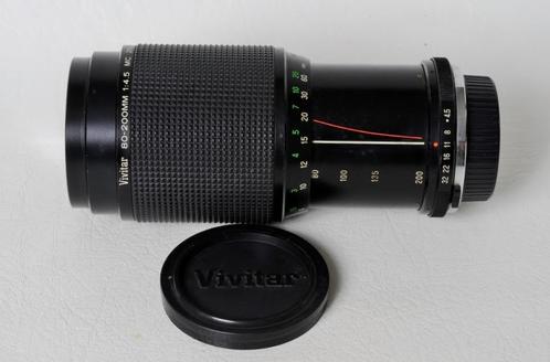 Zoom 80-200 mm 1:4,5 MC Vivitar.Baïonnette Yashica/Contax, Audio, Tv en Foto, Fotocamera's Analoog, Gebruikt, Spiegelreflex, Ophalen of Verzenden