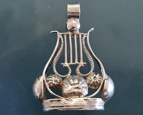 Zilveren SIGNET / Fob voor oa aan horloge ketting, Bijoux, Sacs & Beauté, Montres | Anciennes | Antiquités, Montre de poche, Argent