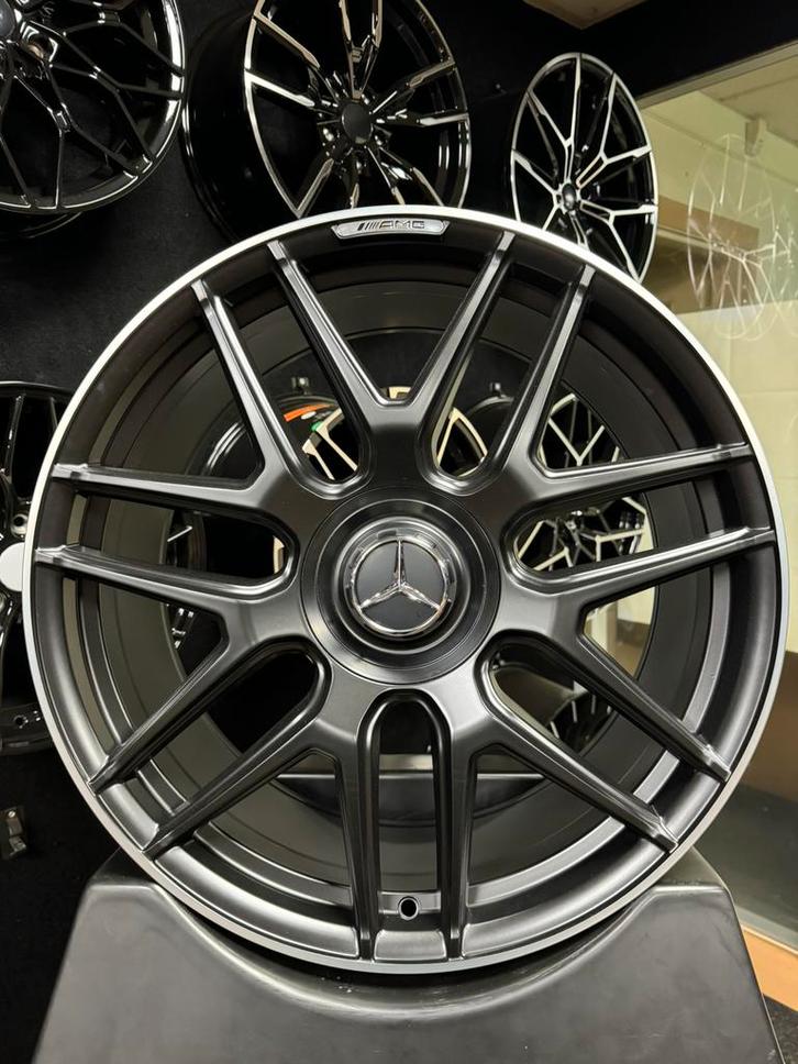 21 inch velgen voor Mercedes AMG look 5x112 GLC COUPE 63 43, Auto-onderdelen, Banden en Velgen, Velg(en), 21 inch, Personenwagen