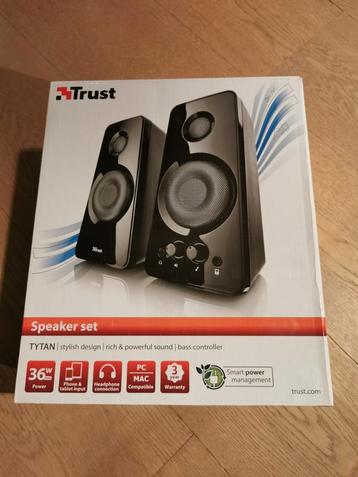 Trust Tytan speaker set NIEUW IN VERPAKKING IN DOOS beschikbaar voor biedingen