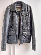 lederen damesvest, Kleding | Dames, Ophalen of Verzenden, Zo goed als nieuw, Maat 38/40 (M), Zwart