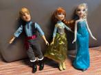 Anna, Elsa & Kristoff poppen ( Frozen), Kinderen en Baby's, Speelgoed | Poppen, Ophalen of Verzenden, Zo goed als nieuw
