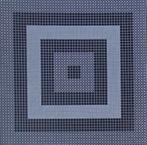 MARC VERSTOCKT / KUNST OP CAMPUS / ZW-W ZEEFDRUK / 72x55cm, Antiek en Kunst, Kunst | Litho's en Zeefdrukken, Ophalen of Verzenden