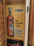 Plaque en tôle Ricard non émaillée, Collections, Marques & Objets publicitaires, Comme neuf