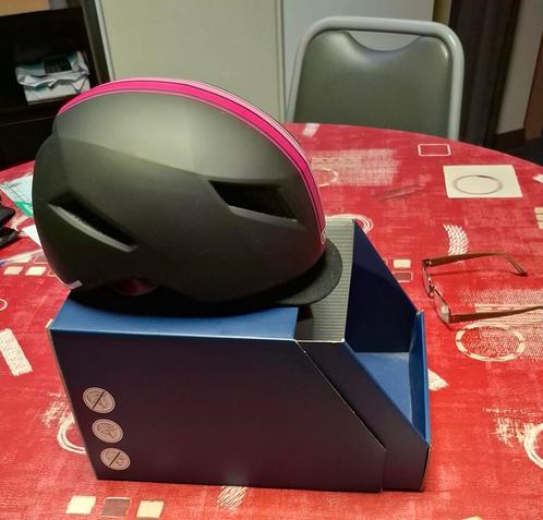 Abus helm Yadd-I streak grey S 51-55 NIEUW, Fietsen en Brommers, Fietsaccessoires | Fietshelmen, Nieuw, S, Ophalen