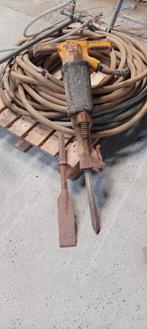 breekhamer met bijhorende slangen en beitels, Doe-het-zelf en Bouw, Ophalen, Gebruikt