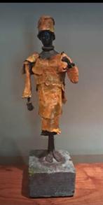 Schitterend, handgemaakt beeld, African Lady, Ophalen of Verzenden, Zo goed als nieuw