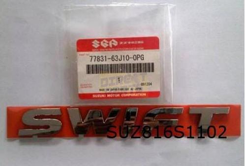 Suzuki Swift embleem tekst ''Swift'' achterklep Origineel! 7, Autos : Pièces & Accessoires, Carrosserie & Tôlerie, Suzuki, Neuf