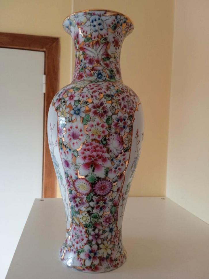 Oude Handgeschilderd Chinese Porseleinen Vaas, Antiek en Kunst, Antiek | Vazen, Ophalen