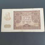 100 zloty Pologne Année 1940, Enlèvement ou Envoi, Billets en vrac, Allemagne
