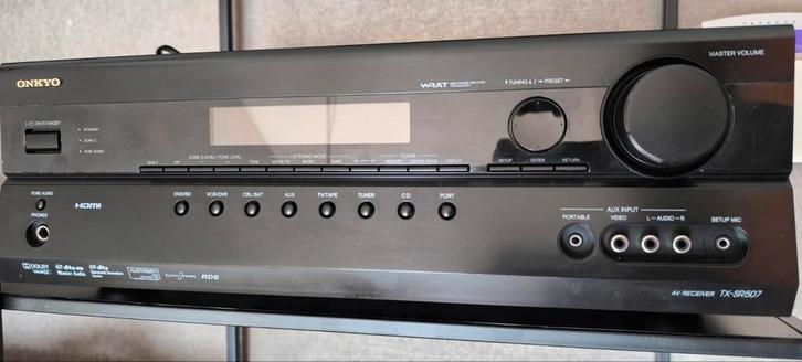 ONKYO - AV RECEIVER TX-SR507 !!!, TV, Hi-fi & Vidéo, Amplificateurs & Ampli-syntoniseurs, Stéréo, Onkyo, Enlèvement