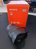 Sony lens 10-18mm F4 OSS, TV, Hi-fi & Vidéo, Photo | Lentilles & Objectifs, Comme neuf, Objectif grand angle, Enlèvement ou Envoi