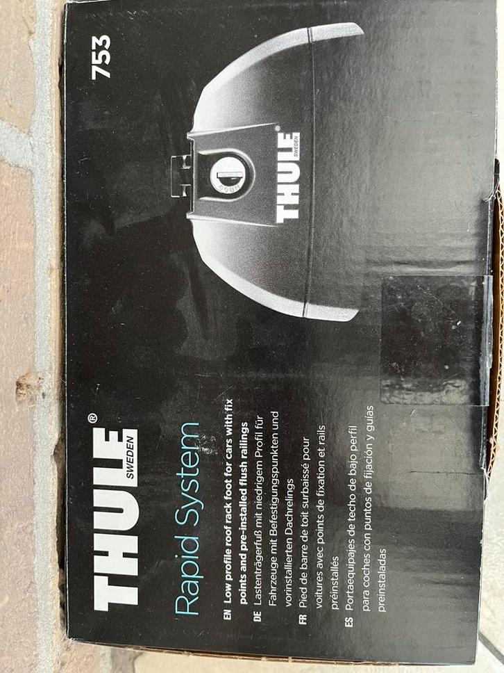 Thule Rapid System 753, Auto diversen, Dakdragers, Zo goed als nieuw, Ophalen