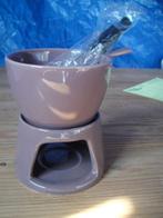 chocolade fondue nieuw voor theelichtje, Ophalen of Verzenden, Nieuw, Waxinelicht, Fondueset