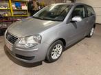Vw polo essence 2007 94000km, Auto's, Voorwielaandrijving, Stof, Zwart, 1198 cc