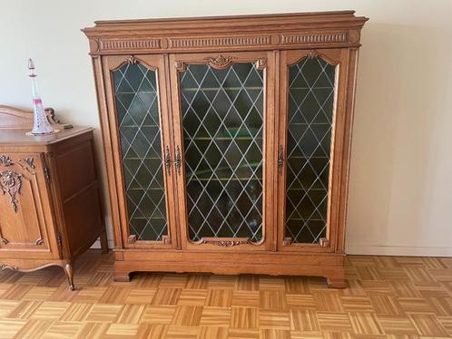 Bibliotheekkast, Huis en Inrichting, Kasten | Boekenkasten, Zo goed als nieuw, 100 tot 150 cm, 150 tot 200 cm, 25 tot 50 cm, Met deur(en)