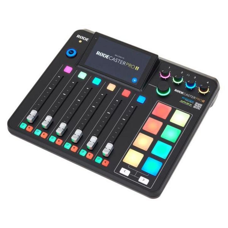 rodecaster pro II, Muziek en Instrumenten, Mengpanelen, Zo goed als nieuw, Microfooningang, Ophalen