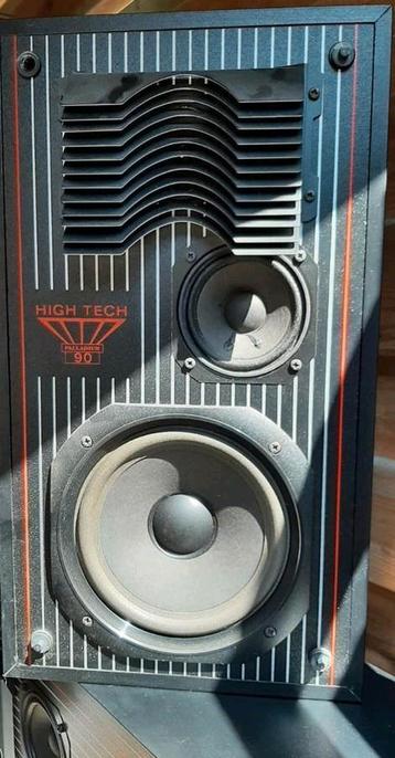 Enceintes High Tech Palladium 90 max .3 Voies, Enlèvement ou Envoi, Utilisé