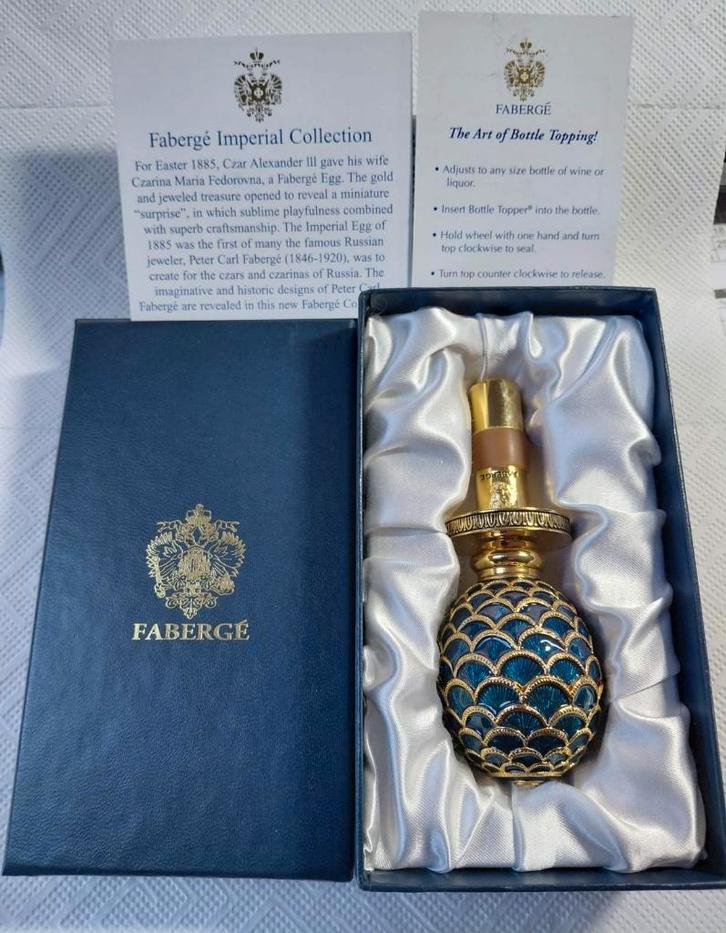 Bouchon de bouteille Fabergé, Huis en Inrichting, Woonaccessoires | Overige, Nieuw, Ophalen